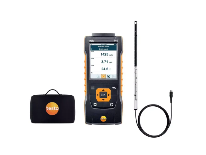 testo 440 - Set con sonda de hilo caliente - Imagen 1