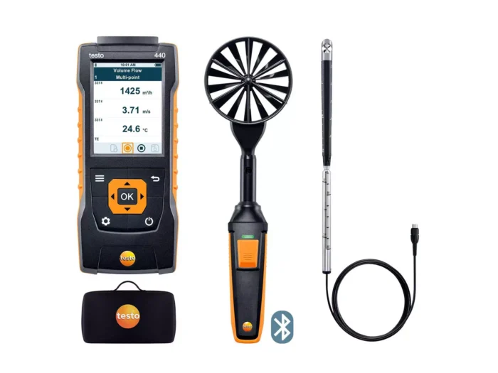 testo 440 - Set combinado para caudal 2 con Bluetooth® - Imagen 1