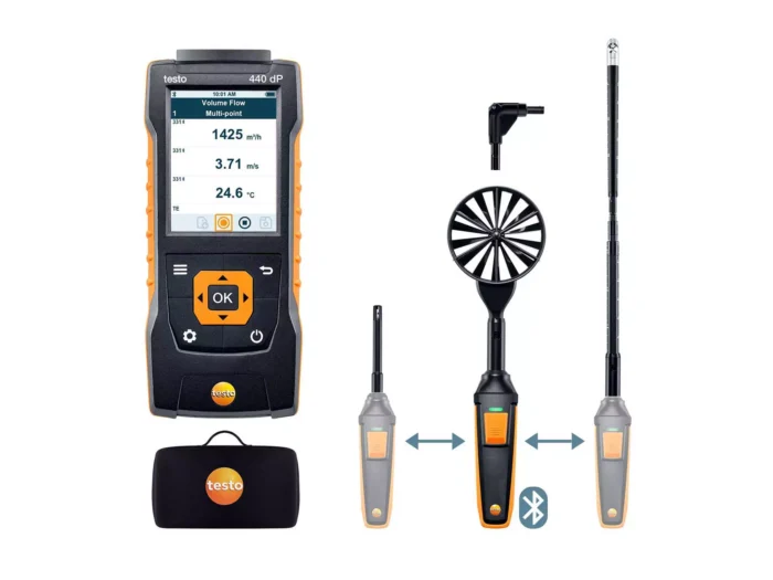 testo 440 dP - Set combinado 2 para caudal con Bluetooth® - Imagen 1