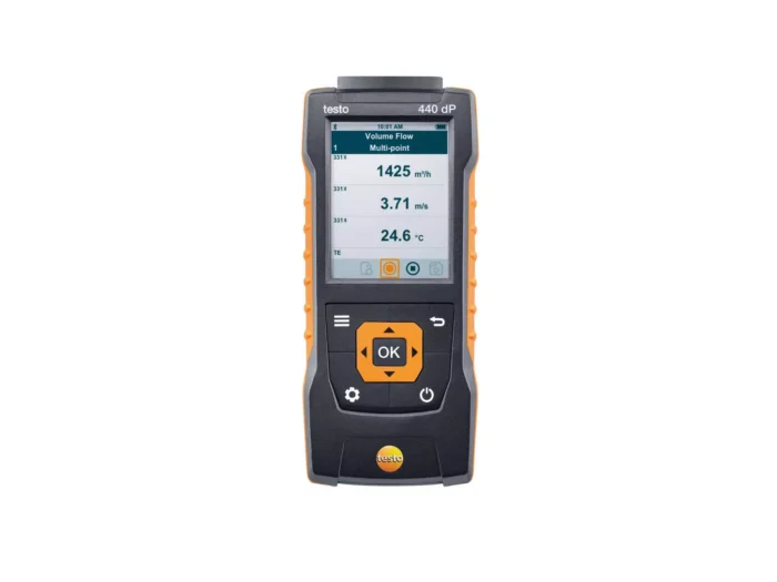 testo 440 dP - Medidor multifunción compacto con sensor de presión diferencial - Imagen 1