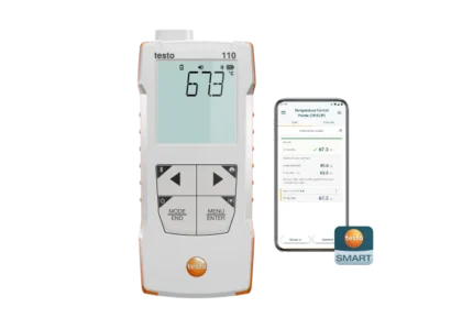 testo 110 Food - Termómetro universal con conexión a la App