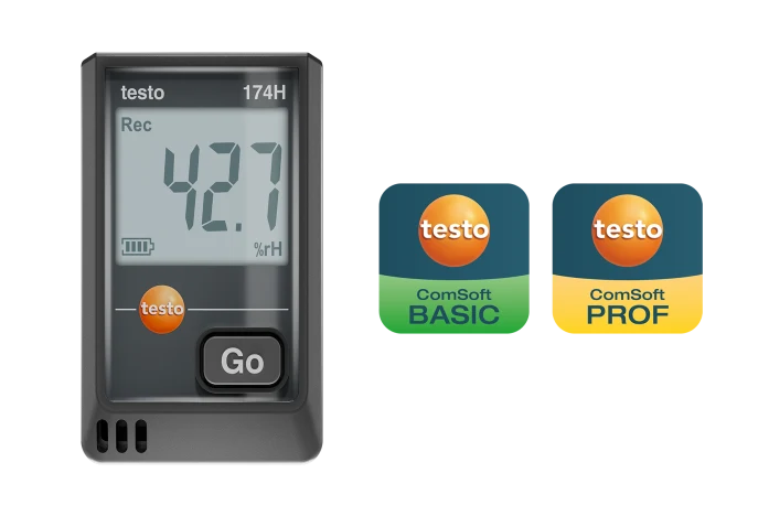 testo-174H-usb-b testo 174 H - Mini registrador de humedad y temperatura con USB-C - Imagen 1