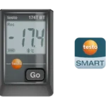 testo 174 T BT - Mini registrador de temperatura con Bluetooth® y conexión a la App