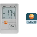 testo 174 T BT - Mini registrador de temperatura con Bluetooth® y conexión a la App